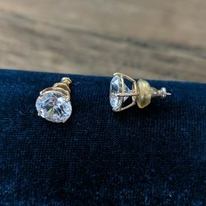 Vintage Monet Costume Jewelry Earrings